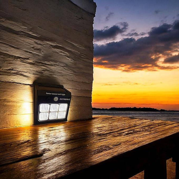 LED Solar Motion Wall Light - Mega Cart