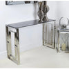 PrimeNest - Ivy Glass Top Console Table - Mega Cart