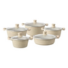 10 Piece Non-stick Granite Cookware Set - Mega Cart