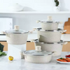 10 Piece Non-stick Granite Cookware Set - Mega Cart