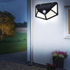 114 LED Solar Motion Sensor Wall Light - Waterproof & Bright - Mega Cart