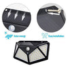 114 LED Solar Motion Sensor Wall Light - Waterproof & Bright - Mega Cart