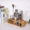 12-Piece Cocktail Mixing Set with Wooden Holder - Mega Cart