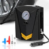 12V Auto Air Compressor with Pressure Gauge - Mega Cart