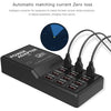 12-Port USB Charging Station with LED - Mega Cart