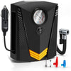 12V Auto Air Compressor with Pressure Gauge - Mega Cart