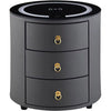 PrimeNest - Smart Barrel Modern Pedestal Table
