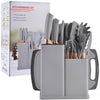 19-Piece Silicone Kitchenware Set with Organiser Container - Mega Cart