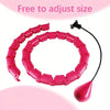 Adjustable No-Drop Weighted Fitness Hula Hoop - Mega Cart