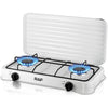 2 Burner Portable Gas Stove - Mega Cart