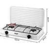 2 Burner Portable Gas Stove - Mega Cart