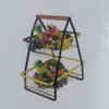 2-Tier Countertop Fruit Basket Storage With Handle - Mega Cart
