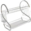 2 Tier Dish Drainer Rack - Mega Cart