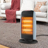 3-Bar Halogen Heater with Adjustable Heat Settings - Mega Cart