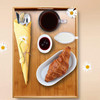 3 Piece Bamboo Wooden Tray Set - Mega Cart