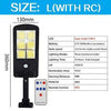 300W Solar LED Street Light - Energy Efficient Outdoor Lighting - Mega Cart