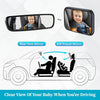 360° Rotating Car Baby Rearview Mirror - Mega Cart