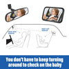 360° Rotating Car Baby Rearview Mirror - Mega Cart