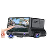 Triple Camera Vehicle DVR Dash Cam Recorder