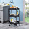 Rolling Storage Trolley – 3 Tier Organizer Rack - Mega Cart