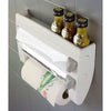 4-in-1 Kitchen Roll Dispenser & Spice Rack with Cutter - Mega Cart