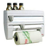 4-in-1 Kitchen Roll Dispenser & Spice Rack with Cutter - Mega Cart