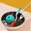 4 in 1 Silicone Baby Bottle Cleaning Brush Kit with Stand - Mega Cart