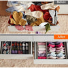 4 Piece Foldable Storage Drawers - Portable & Multi-Compartment - Mega Cart
