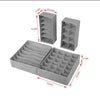 4 Piece Foldable Storage Drawers - Portable & Multi-Compartment - Mega Cart