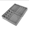 4 Piece Foldable Storage Drawers - Portable & Multi-Compartment - Mega Cart
