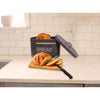 4 Piece Stainless Steel Bread Bin & Canister Set - Mega Cart