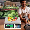 40kg Digital Price Computing Scale with LCD Display - Mega Cart