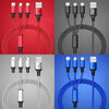 3 in 1 Charging Cable – USB to Lightning, Type-C, Micro USB - Mega Cart