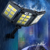 Wall-Mounted 3 Head Solar Light Outdoor - Mega Cart