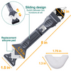 5-in-1 Multi-Function Silicone Trowel and Scraper Tool - Mega Cart