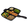 5-in-1 Non-Stick Magic Pan for Easy Multi-Section Cooking - Mega Cart