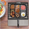 5-in-1 Non-Stick Magic Pan for Easy Multi-Section Cooking - Mega Cart