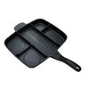 5-in-1 Non-Stick Magic Pan for Easy Multi-Section Cooking - Mega Cart