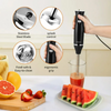 500W 4-In-1 Stainless Steel Hand Blender With 2 Speeds - Mega Cart