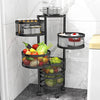 Rolling 5 Tier Basket Shelf Organizer - Mega Cart