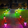 6 Piece Solar Powered Waterproof Outdoor Garden Lights - Mega Cart