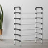 6 Tier Adjustable Shoe Rack - Space-Saving Organiser for Shoes - Mega Cart