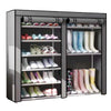 Portable 6 Tier Shoe Rack for Boots and Shoes - Mega Cart