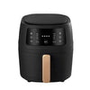8L Digital Electric Air Fryer, Extra Large Capacity, 2400W - Black - Mega Cart