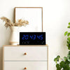 Multi-Color Display Electronic LED Clock