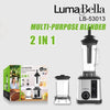 2-in-1 Multipurpose Blender with Grinder Attachment - Mega Cart