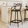 PrimeNest–Winchester Bar Stool with Footrest - Mega Cart