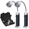 Multi-Function LED Grill Lamp with Flexible Neck