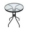 3 Piece Outdoor Bistro Set with Table and Chairs