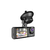 Triple Lens Wide Angle Dash Camera for Cars